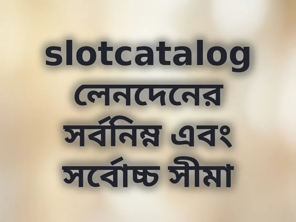 পেমেন্ট লিমিট গাইড
